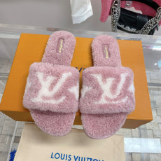 LV 봄디아 시어링 플랫 뮬(1cm,3cm)-5